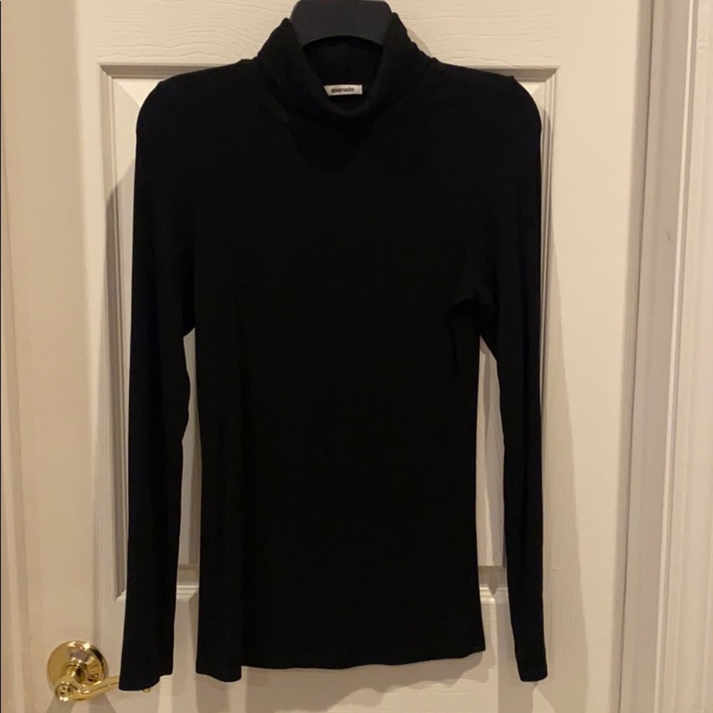 LA Made Ribbed turtleneck